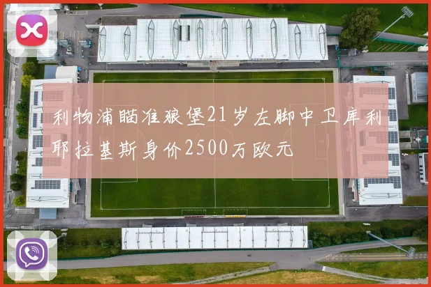 利物浦瞄准狼堡21岁左脚中卫库利耶拉基斯身价2500万欧元